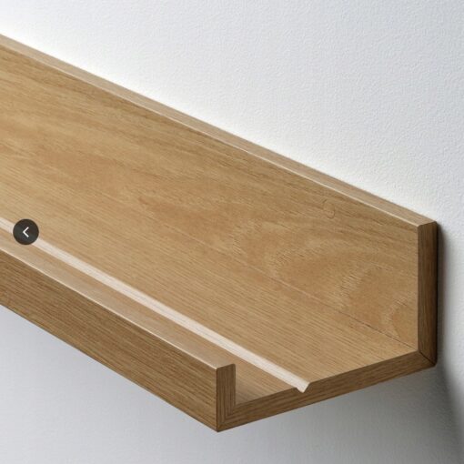 IKEA MOSSLANDA PÓŁKA NA ZDJĘCIA - imit. dębu, 55 cm - obrazek 2