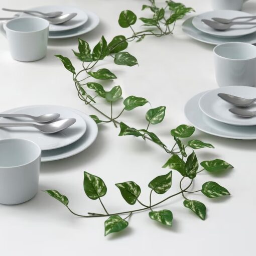 IKEA SMYCKA SZTUCZNA GIRLANDA Z LIŚCI 150 CM - obrazek 3