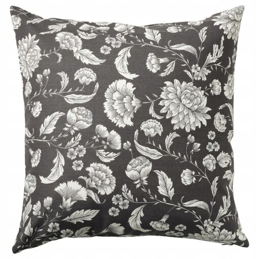 IKEA IDALINNEA POSZEWKA PODUSZKI ANTRACYT 50x50 CM