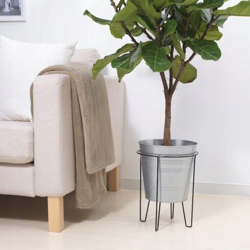 IKEA SVARTPEPPAR STOJAK NA DONICZKĘ CZARNY 32 CM - obrazek 2