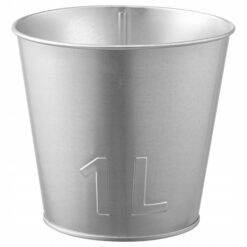 IKEA AKERBAR Osłonka doniczki metalowa 12 cm