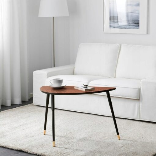 IKEA LOVBACKEN STOLIK BRĄZOWY 77x39 CM - obrazek 2