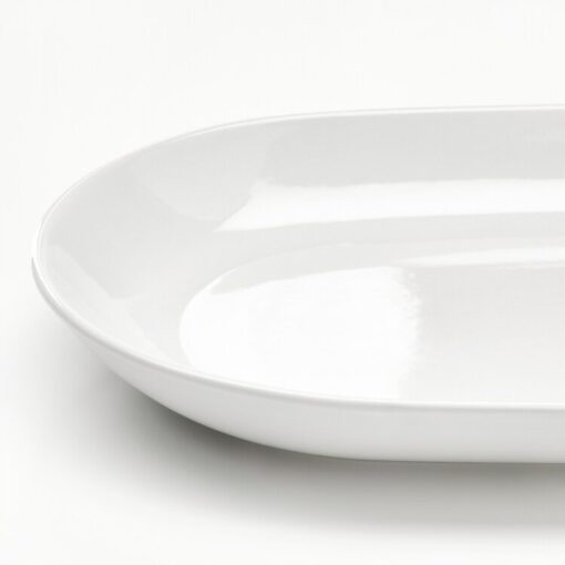 IKEA GODMIDDAG PÓŁMISEK BIAŁY 32x18 CM - obrazek 2