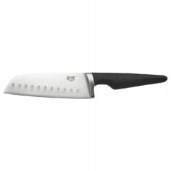 NÓŻ DO WARZYW ZE STALI NIERDZEWNEJ CZARNY 16CM