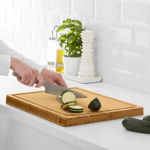 IKEA APTITLIG DESKA BLOK RZEŹNICZY BAMBUS 45x36 CM - obrazek 2