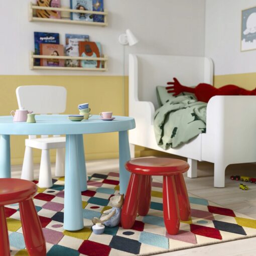 IKEA Stołek dziecięcy, do wewnątrz/na zewnątrz/czerwony - obrazek 2