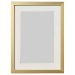 IKEA LOMVIKEN RAMKA NA ZDJĘCIA W ZŁOTYM KOLORZE 13x18 CM