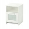 IKEA NYDALA UCHWYT MEBLOWY CZARNY 34.6cm 2 SZTUKI