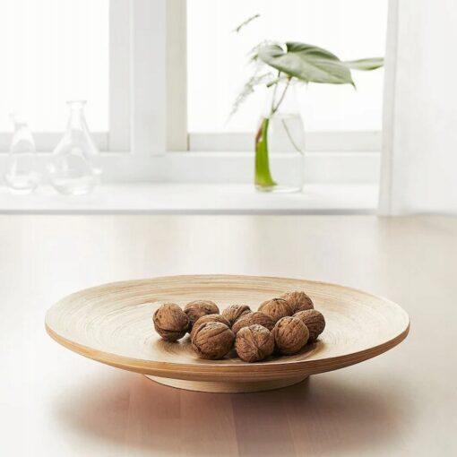 IKEA HULTET TALERZ BAMBUSOWY 30 cm - obrazek 2