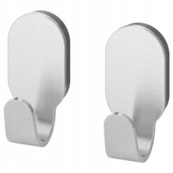 IKEA BROGRUND HAK HACZYKI ZE STALI NIERDZ. 2 SZT.