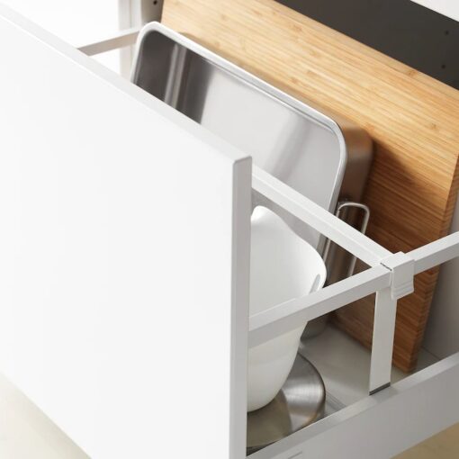 IKEA MAXIMERA SZUFLADA KUCHENNA BIAŁA WYSOKA 60x37 - obrazek 3