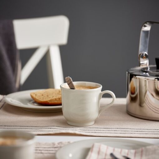 IKEA SANDSKADDA KUBEK JASNY SZARO-BEŻOWY 270ML - obrazek 4