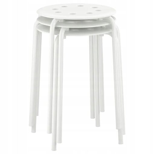 STOŁEK TABORET IKEA MARIUS KRZESŁO KUCHENNE 45 CM - obrazek 4