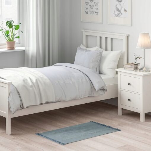IKEA SORTSO DYWAN PŁASKOTKANY JASNONIEBIESKI 55x85 - obrazek 4