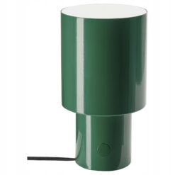 SPETSBOJ Lampa stołowa, można przyciemniać/zielony, 22 cm