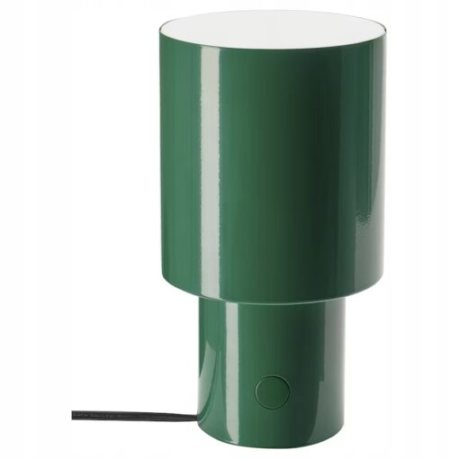 SPETSBOJ Lampa stołowa, można przyciemniać/zielony, 22 cm