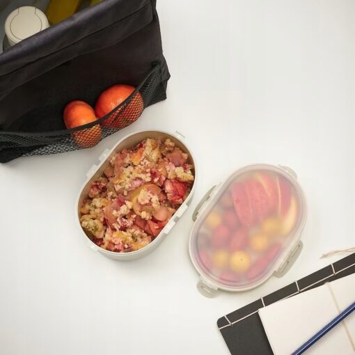 IKEA UTBJUDA PUDEŁKO NA LUNCH SZARO-BEŻOWE - obrazek 3