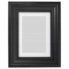 IKEA KONSTFULL WAZON SZKLANY ZIELONY/BRĄZ 16 CM