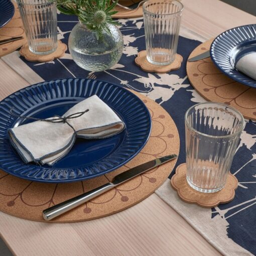 IKEA SVARTVIDE Podkładki okrągłe korkowe - 4 szt. - obrazek 3