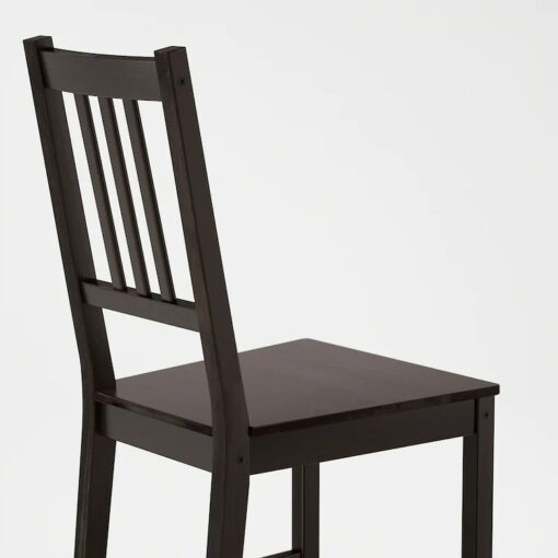 IKEA STEFAN KRZESŁO DO JADALNI BRĄZOWE / CZARNE - obrazek 4
