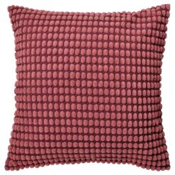 IKEA SVARTPOPPEL POSZEWKA PODUSZKI JASNOCZERWONA