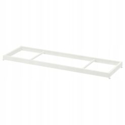 IKEA KOMPLEMENT DRĄŻEK NA UBRANIA BIAŁY 100x35cm