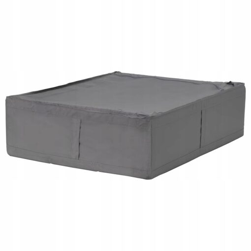 IKEA SKUBB Pojemnik na ubrania/pościel, ciemnoszary, 65x53x19 cm