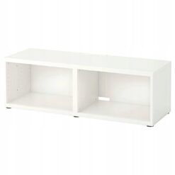 SZAFKA BESTA POD TV BIAŁY KOLOR 120x40x38 CM