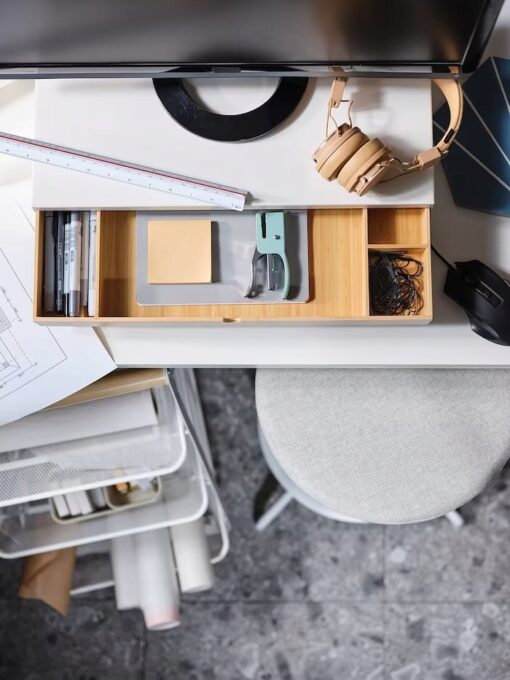IKEA ELLOVEN PODSTAWKA POD MONITOR Z SZUFLADĄ - obrazek 6