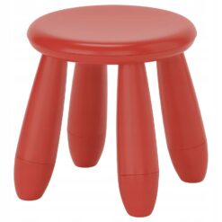 IKEA Stołek dziecięcy, do wewnątrz/na zewnątrz/czerwony