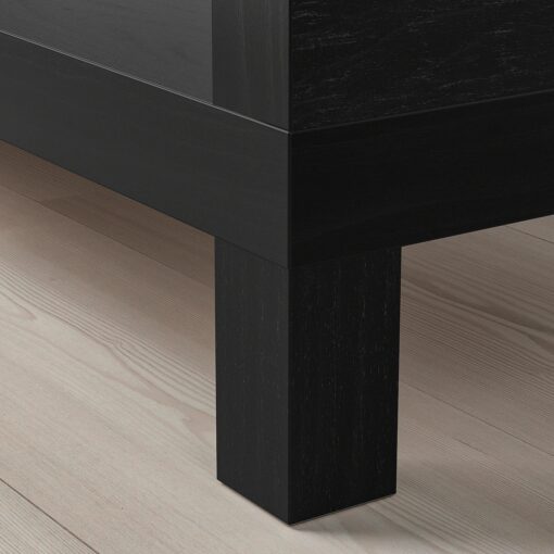 SZAFKA IKEA LACK POD TV CZARNYBRĄZ 120x35x36 CM - obrazek 2
