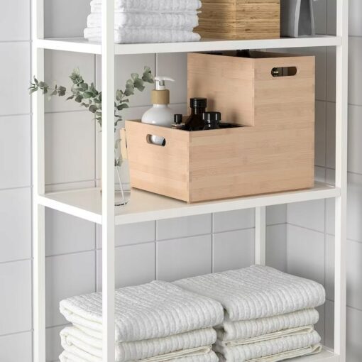 IKEA UPPDATERA POJEMNIK BAMBUSOWY 24x32x15 CM - obrazek 2