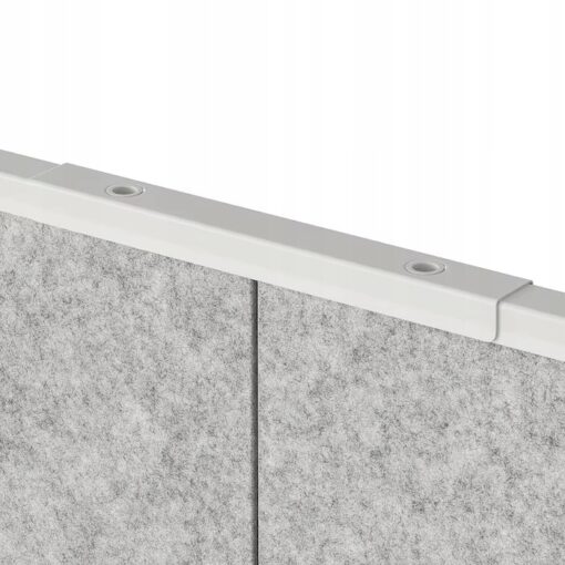 IKEA SIDORNA ZESTAW ŁĄCZNIKÓW SZARY 3 CZĘŚCI - obrazek 2
