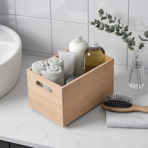 IKEA UPPDATERA POJEMNIK BAMBUSOWY Z UCHWYTAMI - obrazek 2