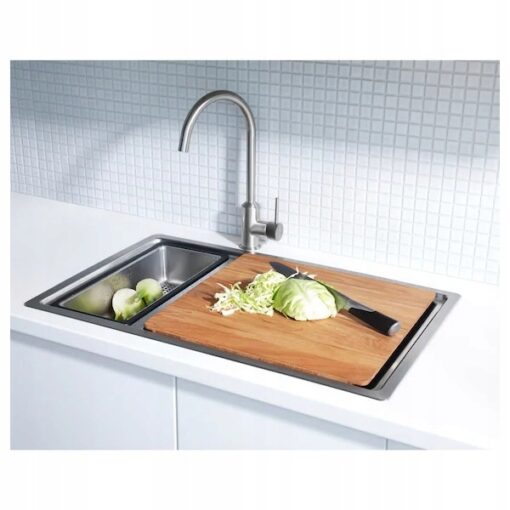 DURSZLAK KUCHENNY NORRSJON 42x19 CM STAL NIERDZ - obrazek 2