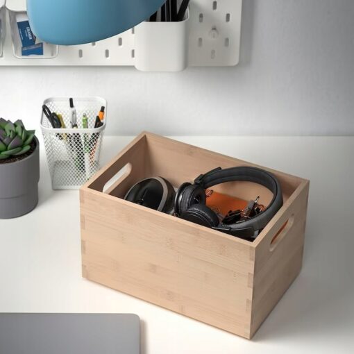 IKEA UPPDATERA POJEMNIK BAMBUSOWY Z UCHWYTAMI - obrazek 3