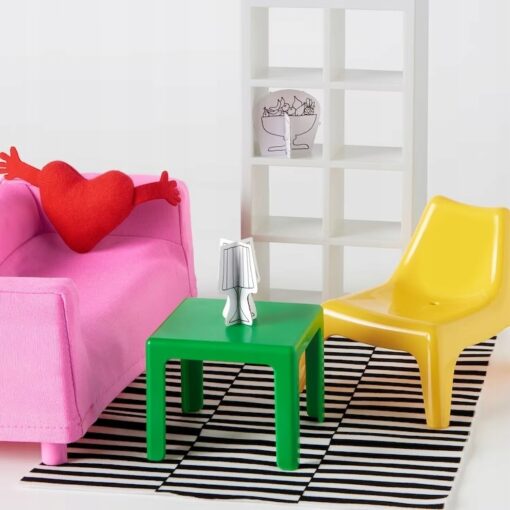 IKEA HUSET MEBLE MEBELKI DO LALEK SALON / ZABAWKI - obrazek 5