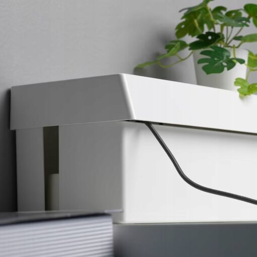IKEA SATTING POJEMNIK NA KABLE Z POKRYWKĄ - obrazek 5