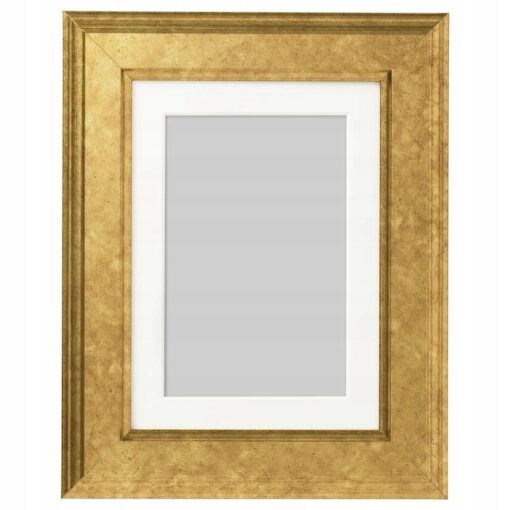 IKEA VIRSERUM RAMKA NA ZDJĘCIA 13x18cm ZŁOTA
