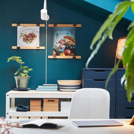 IKEA VISBACK WIESZAK DO PLAKATÓW BAMBUS 40 cm - obrazek 5