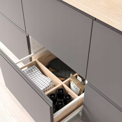 IKEA UPPDATERA POJEMNIK BAMBUSOWY Z UCHWYTAMI - obrazek 4