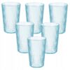 IKEA KLIPPLAX 4 szt.Szklanka, szkło bezbarwne, 40 cl