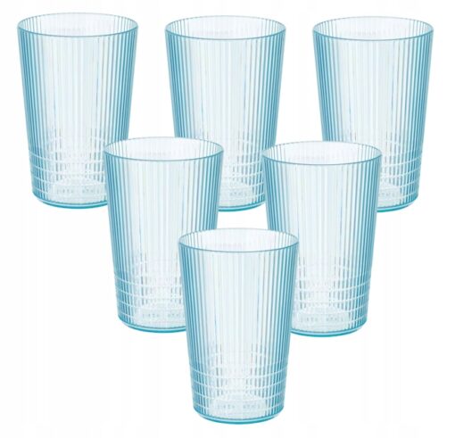 IKEA KALLSINNIG Szklanka, plastik/niebieski, 38 cl