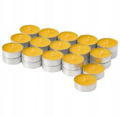 ŚWIECZKA PACHNĄCA 30 sztuk ,TEALIGHT MIMOZA 3.5 godz. IKEA SVARTOXBAR