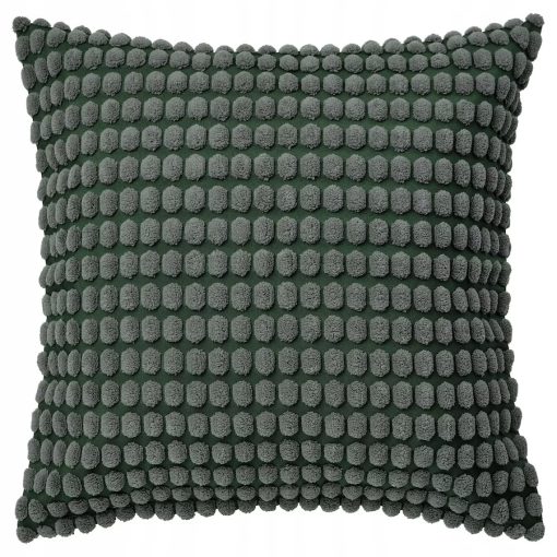 IKEA SVARTPOPPEL Poszewka, szarozielony, 50x50 cm