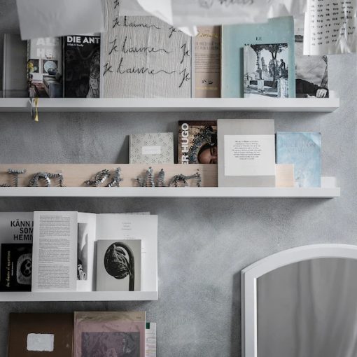 IKEA MOSSLANDA PÓŁKA NA ZDJĘCIA - biały, 55cm,zestaw 2szt, - obrazek 5