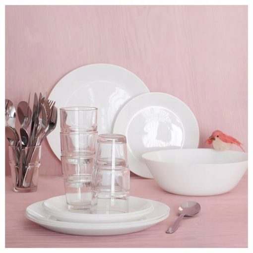 IKEA REKO SZKLANKA SZKŁO BEZBARWNE 170ml/6 SZT ZESTAW 3SZT. - obrazek 5