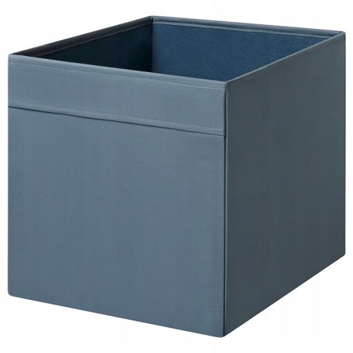 IKEA DRONA Pudełko, niebieski, 33x38x33 cm - obrazek 3