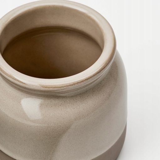 IKEA BRUGDHAJ Pojemnik z pokrywką, beżowy, 0.3 l - obrazek 7