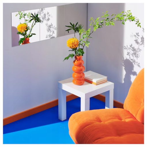IKEA KALLARHALS Wazon, pomarańczowy, 26 cm - obrazek 2